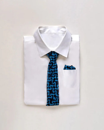 Neck Tie & Pocket Square Midnight