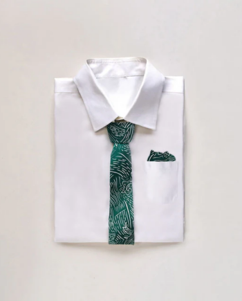 Neck Tie & Pocket Square Teal