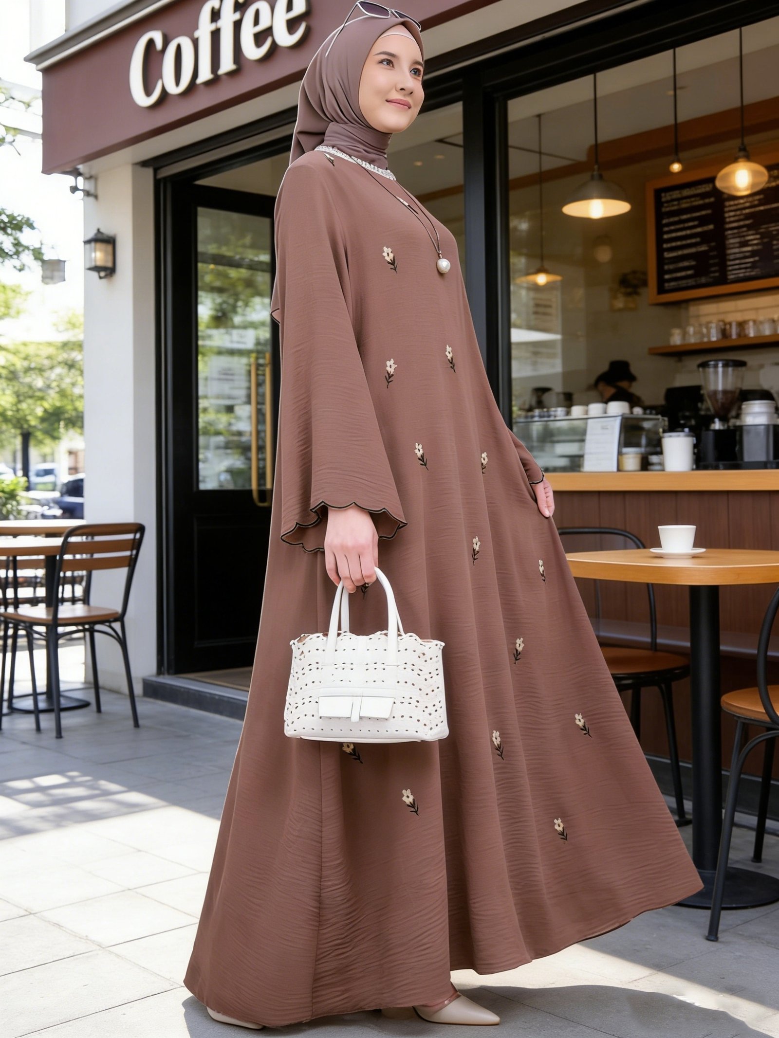 Middle Eastern Fashion Trendy Muslimah Women Clothing Elegant Modest Wear