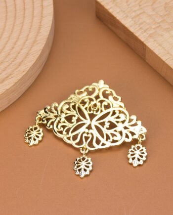 Elegant Middle Eastern Arabic Women Brooch Muslimah Hijab Accessory