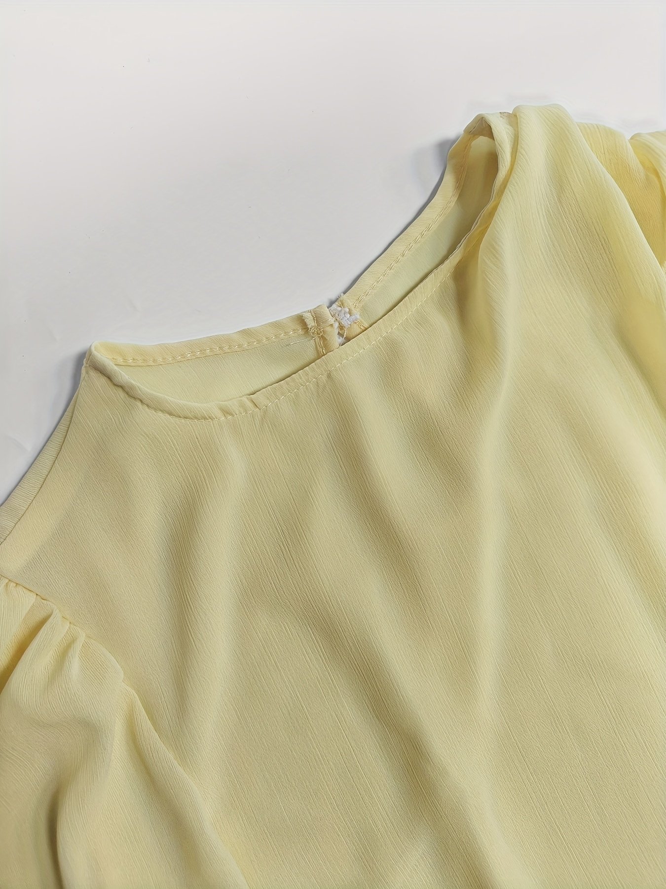 Elegant Yellow Satin Top and Draped Midi Skirt Two-Piece Set for Women