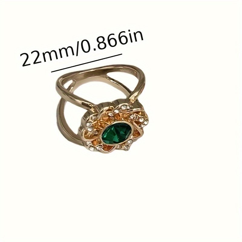 Dark Green Rhinestone Bow Multi-Functional Scarf Buckle Elegant Hijab Shawl Fastener