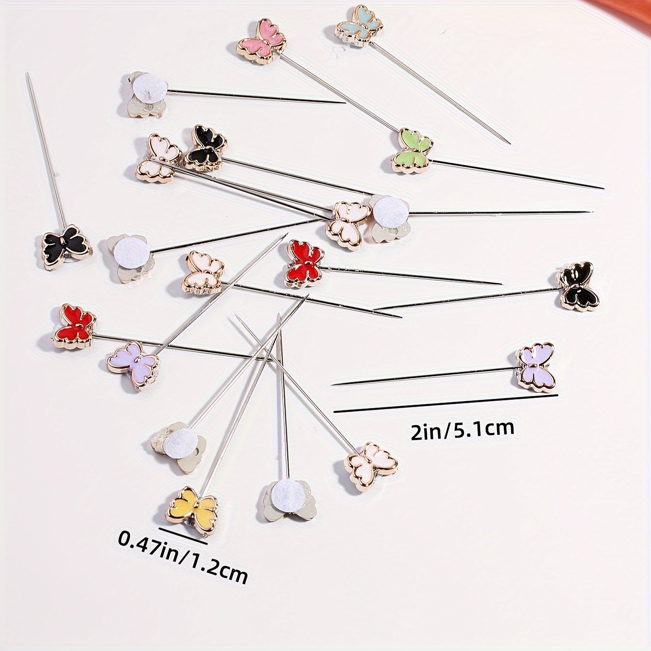 Painted Scarf Fixing Pin Elegant Muslimah Small Brooch Hijab Accessory