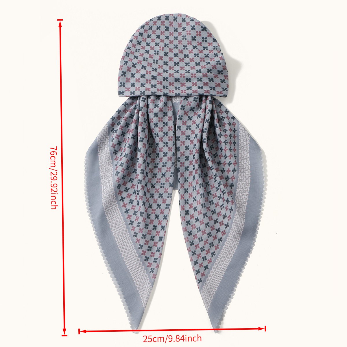 Plus Size Muslimah Inner Hat Adjustable Elastic Breathable Headscarf Cap for Women